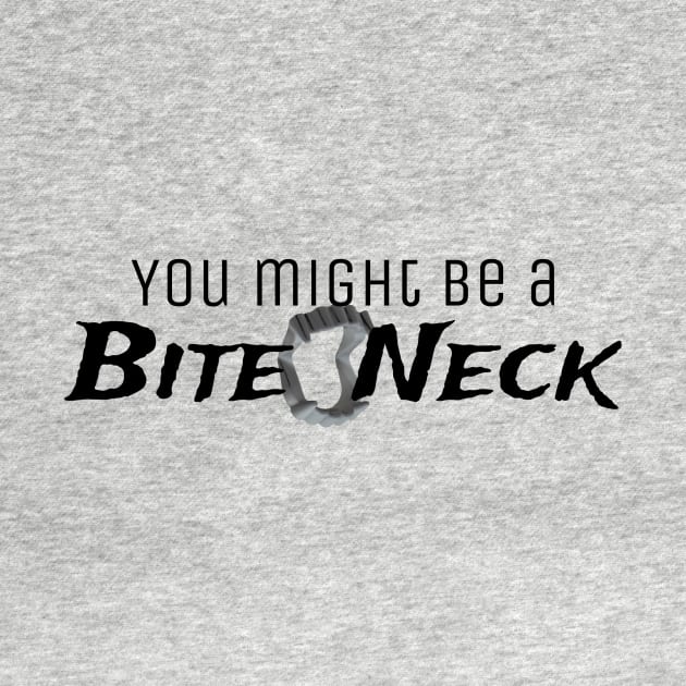 Bite Neck black letters by HighDive